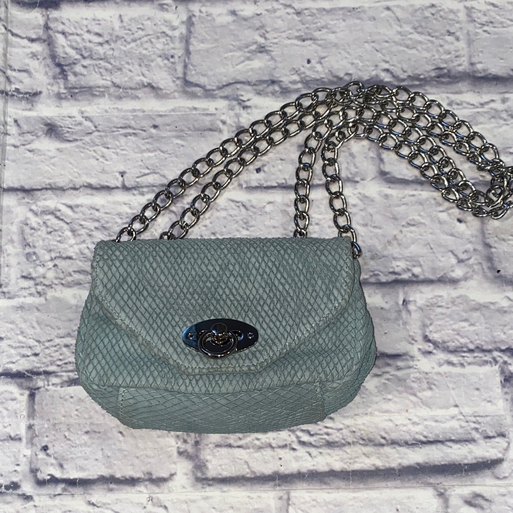 Pietro Alessandro Small Snakeskin Leather Evening Bag